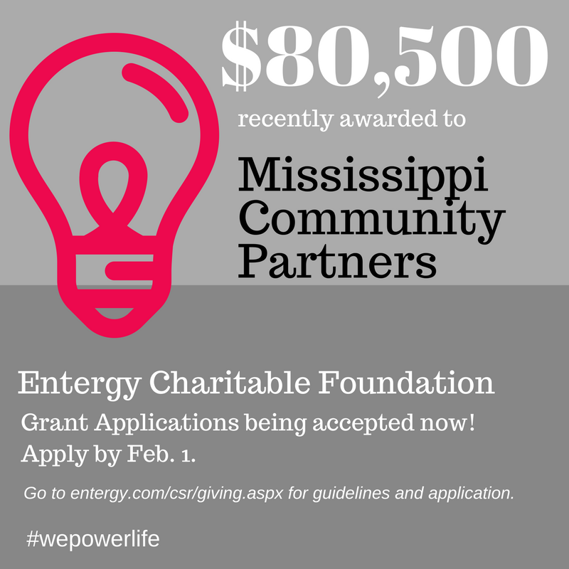 Mississippi Organizations Receive $80,500 In Entergy Charitable ...